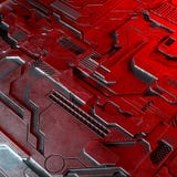 Abstrakcjonistyczny technologiczny tło robić różny element drukował obwodów raców i deskę Ilustracja Wektor Abstrakcjonistyczny technologiczny tło robić różny element drukował obwodów raców i deskę Ilustracja Wektor