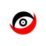 Abstrakcjonistyczny wektorowy loga projekt dla oko opieki również zwrócić corel ilustracji wektora ilustracji Abstrakcjonistyczny wektorowy loga projekt dla oko opieki również zwrócić corel ilustracji wektora ilustracji