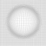 Abstrakcjonistyczny wektoru krajobrazu tło Cyberprzestrzeni siatka 3d technologii wektoru ilustracja Zdjęcie Stock Abstrakcjonistyczny wektoru krajobrazu tło Cyberprzestrzeni siatka 3d technologii wektoru ilustracja Zdjęcie Stock