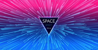 Abstrakt futuristisk ljus bakgrund för perspektiv och för rörelse Stjärnan snedvrider i Hyperspace Utrymmehopp Royaltyfria Foton Abstrakt futuristisk ljus bakgrund för perspektiv och för rörelse Stjärnan snedvrider i Hyperspace Utrymmehopp Royaltyfria Foton