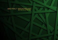 Abstrakt grön linje arg modellöverlappning i modern futuristisk bakgrundsvektor för svart design royaltyfri illustrationer Abstrakt grön linje arg modellöverlappning i modern futuristisk bakgrundsvektor för svart design royaltyfri illustrationer