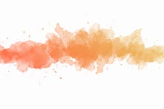 Abstrakt guling-röd vattenfärg på vit-grå färger bakgrund vektor illustrationer Abstrakt guling-röd vattenfärg på vit-grå färger bakgrund vektor illustrationer