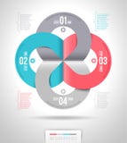 Abstrakt infographicsmalldesign stock illustrationer Abstrakt infographicsmalldesign stock illustrationer