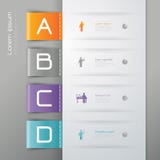 Abstrakt infographicsmalldesign vektor illustrationer Abstrakt infographicsmalldesign vektor illustrationer