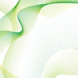 Abstrakt krabb bakgrund med gröna linjära vågor stock illustrationer Abstrakt krabb bakgrund med gröna linjära vågor stock illustrationer