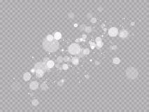 Abstrakt ljus effekt för skensuddighetsbokeh på vit genomskinlig bakgrund Ljus för fläcken för vektorlinssignalljuset mousserar e vektor illustrationer Abstrakt ljus effekt för skensuddighetsbokeh på vit genomskinlig bakgrund Ljus för fläcken för vektorlinssignalljuset mousserar e vektor illustrationer