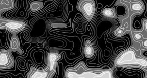 Abstrakt svart digital skinande bakgrund för materiell rörelse för texturvågen, sömlös ögla, med linjer cirklar gillar royaltyfri illustrationer Abstrakt svart digital skinande bakgrund för materiell rörelse för texturvågen, sömlös ögla, med linjer cirklar gillar royaltyfri illustrationer