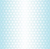 Abstrakt świętej geometrii błękitny gradientowy kwiat życia halftone wzór ilustracja wektor Abstrakt świętej geometrii błękitny gradientowy kwiat życia halftone wzór ilustracja wektor