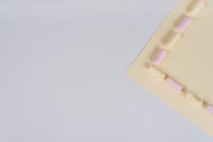 Abstrakte Pastellbeschaffenheit mit Eibisch Hintergrund Lizenzfreies Stockfoto Abstrakte Pastellbeschaffenheit mit Eibisch Hintergrund Lizenzfreies Stockfoto