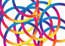 Abstrakter Hintergrund, Kreise schellen Deckung mit buntem celebrat vektor abbildung Abstrakter Hintergrund, Kreise schellen Deckung mit buntem celebrat vektor abbildung