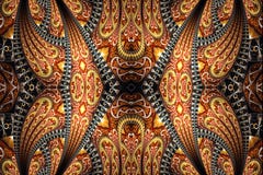 Abstrakter künstlerischer computererzeugter einzigartiger Pfeil 3d formte Fractalsform-Mustergrafik vektor abbildung Abstrakter künstlerischer computererzeugter einzigartiger Pfeil 3d formte Fractalsform-Mustergrafik vektor abbildung