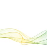Abstrakter Vektorhintergrund, Orange und grüne wellenartig bewegte Linien für Broschüre, Website, Fliegerdesign lizenzfreie abbildung Abstrakter Vektorhintergrund, Orange und grüne wellenartig bewegte Linien für Broschüre, Website, Fliegerdesign lizenzfreie abbildung
