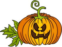 Abóbora feliz de Halloween Imagens de Stock Royalty Free Abóbora feliz de Halloween Imagens de Stock Royalty Free