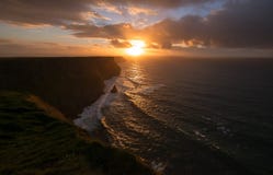Acantilados de Moher, Irlanda fotos de archivo libres de regalías Acantilados de Moher, Irlanda fotos de archivo libres de regalías