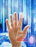 Access Denied Royalty Free Stock Photography Access Denied Royalty Free Stock Photography