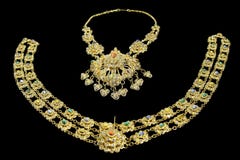 Accessori per il danzatore tailandese tradizionale immagini stock Accessori per il danzatore tailandese tradizionale immagini stock