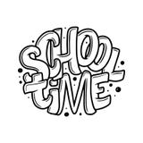 Accueil de nouveau à la citation de lettrage d'école De nouveau à l'étiquette de vente d'école Insignes tirés par la main de lett Images stock Accueil de nouveau à la citation de lettrage d'école De nouveau à l'étiquette de vente d'école Insignes tirés par la main de lett Images stock