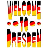 Accueil vers Dresde Est la capitale et, après Leipzig, la deuxième plus grand ville de l'état libre de la Saxe en Allemagne illustration stock Accueil vers Dresde Est la capitale et, après Leipzig, la deuxième plus grand ville de l'état libre de la Saxe en Allemagne illustration stock