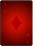 Ace of diamonds card stock image. Image of casino, blackjack - 65520321