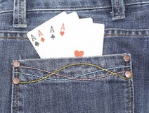 Ace Of Hearts Stock Photography