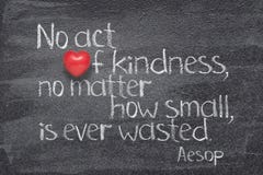 Act kindness Aesop