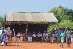 Actividad recreativa tradicional del deporte en Jaffna imágenes de archivo libres de regalías Actividad recreativa tradicional del deporte en Jaffna imágenes de archivo libres de regalías