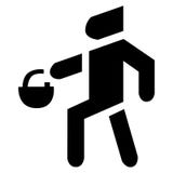 Actividades de la aventura con el senderismo con aventuras y un bolso en vector negro ilustración del vector Actividades de la aventura con el senderismo con aventuras y un bolso en vector negro ilustración del vector
