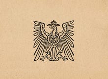 Adelaar van het Duitse Rijk van Ost van Ober de Duitse ww2 stock afbeelding Adelaar van het Duitse Rijk van Ost van Ober de Duitse ww2 stock afbeelding