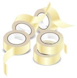 Adhesive tape stock illustration Adhesive tape stock illustration