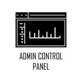 admin control panel icon. Element of Web Development for mobile concept and web apps. Detailed admin control panel icon can be use Stock Image admin control panel icon. Element of Web Development for mobile concept and web apps. Detailed admin control panel icon can be use Stock Image