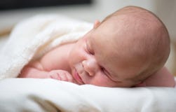 Adorable beautiful newborn baby girl. Maternity and newborn concept royalty free stock images Adorable beautiful newborn baby girl. Maternity and newborn concept royalty free stock images
