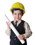 Adorable Future Architect Stock Images