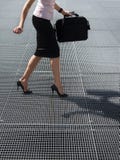 Adult Woman Trying To Balance On High Heels Shoes Royalty Free Stock Image Adult Woman Trying To Balance On High Heels Shoes Royalty Free Stock Image