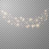 Gold glittering star dust royalty free illustration Gold glittering star dust royalty free illustration