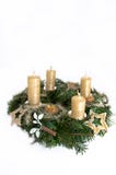 Advent Wreath Royalty Free Stock Image Advent Wreath Royalty Free Stock Image