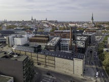 Aerial of city Tallinn, Estonia royalty free stock photo Aerial of city Tallinn, Estonia royalty free stock photo