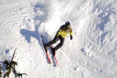 Aerial image of Mt. Washington alpine ski resort, Vancouver Island, BC, Canada stock image Aerial image of Mt. Washington alpine ski resort, Vancouver Island, BC, Canada stock image