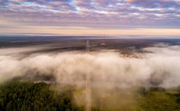 Aerial scenic dawn stock photography Aerial scenic dawn stock photography