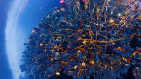 Aerial Top View Of Hong Kong Downtown, Republic Of China. Financial District And Business Centers In Technology Smart City In Asia Royalty Free Stock Photography Aerial Top View Of Hong Kong Downtown, Republic Of China. Financial District And Business Centers In Technology Smart City In Asia Royalty Free Stock Photography
