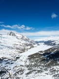 Aerial view by drone over the Engadin valley,St. Moritz, Switzerland stock photography Aerial view by drone over the Engadin valley,St. Moritz, Switzerland stock photography