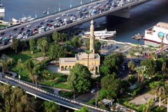 Aerial view of egypt cairo
