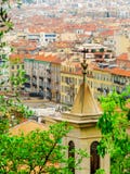 Aerial view of the Nice, France royalty free stock image Aerial view of the Nice, France royalty free stock image
