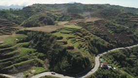 Farmland in a mountain province Philippines, Luzon
