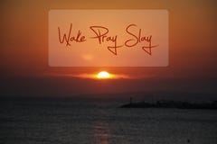Affiche de motivation image stock Affiche de motivation image stock