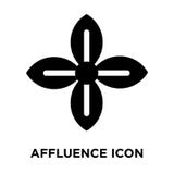 Affluence icon vector isolated on white background, logo concept vector illustration Affluence icon vector isolated on white background, logo concept vector illustration