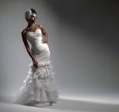 African-American Bride Stock Images African-American Bride Stock Images