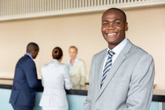 African american hotel manager royalty free stock photography African american hotel manager royalty free stock photography