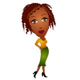 African American Woman Clipart