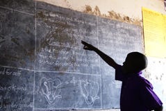 African classroom stock image African classroom stock image