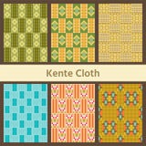 Set of African seamless patterns. Kente Cloth. vector illustration Set of African seamless patterns. Kente Cloth. vector illustration